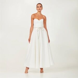 HELSI Grace Sweetheart Strapless Crystal Bow Ball Gown